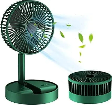 USB Rechargeable Fan Portable Electric Mini Fan Foldable Telescopic Fan